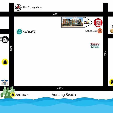 Tetris Hotel Ao Nang Екстериор снимка